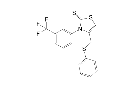 4-Phenylsulfanylmethyl-3-(3-trifluormethylphenyl)-2,3-dihydrothiazol-2-thione