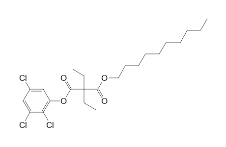 Diethylmalonic acid, decyl 2,3,5-trichlorophenyl ester