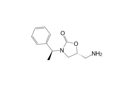 (5R)-5-(aminomethyl)-3-[(1S)-1-phenylethyl]-1,3-oxazolidin-2-one