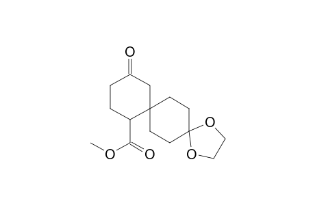 1,4-Dioxadispiro[4.2.5.2]pentadecane-9-carboxylic acid, 12-oxo-, methyl ester