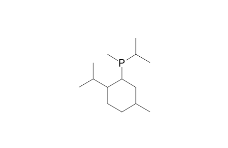 Phosphine, methyl(1-methylethyl)[2(or 5)-methyl-5(or 2)-(1-methylethyl)cyclohexyl]-
