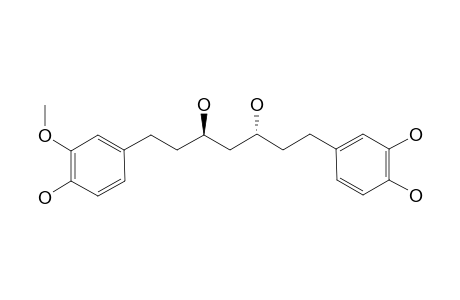 (3R,5S)-DIHYDROXY-1-(4-HYDROXY-3-METHOXYPHENYL)-7-(3,4-DIHYDROXYPHENYL)-HEPTANE