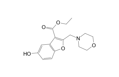 Ethyl 5-hydroxy-2-(4-morpholinylmethyl)-1-benzofuran-3-carboxylate
