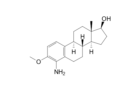 (8R,9S,13S,14S,17S)-4-amino-3-methoxy-13-methyl-6,7,8,9,11,12,14,15,16,17-decahydrocyclopenta[a]phenanthren-17-ol