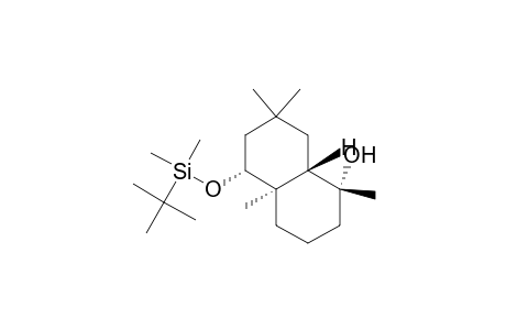 (1R,4aR,5R,8aS)-5-[tert-butyl(dimethyl)silyl]oxy-1,4a,7,7-tetramethyl-3,4,5,6,8,8a-hexahydro-2H-naphthalen-1-ol