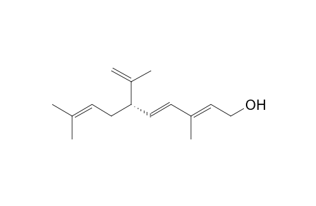 2,4,8-Decatrien-1-ol, 3,9-dimethyl-6-(1-methylethenyl)-, (S)-