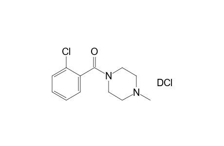 1-(o-chlorobenzoyl)-4-methylpiperazine, monohydrochloride