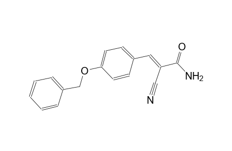 (2E)-3-[4-(benzyloxy)phenyl]-2-cyano-2-propenamide