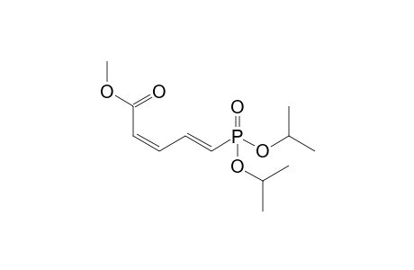 Methyl (2Z,4E)-5-(diisopropylphosphoryl)penta-2,4-dienoate