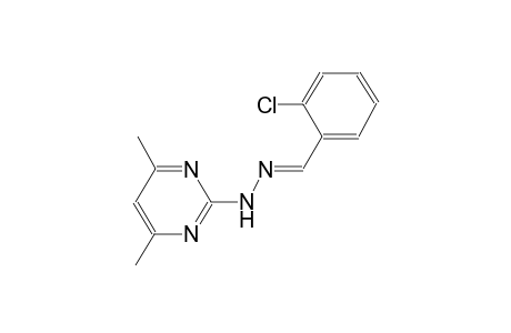 2-chlorobenzaldehyde (4,6-dimethyl-2-pyrimidinyl)hydrazone