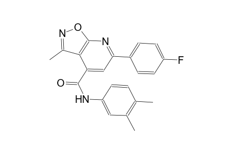 isoxazolo[5,4-b]pyridine-4-carboxamide, N-(3,4-dimethylphenyl)-6-(4-fluorophenyl)-3-methyl-