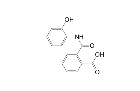 2-[(2-Hydroxy-4-methylanilino)carbonyl]benzoic acid