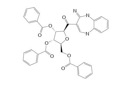 2-IMINO-3-[1-(2,3,5-TRI-O-BENZOYL-BETA-D-RIBOFURANOSYL)-OXO]-1H,5H-1,5-BENZODIAZEPINE