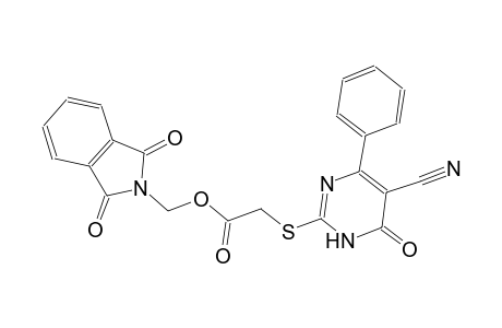 (1,3-dioxo-1,3-dihydro-2H-isoindol-2-yl)methyl [(5-cyano-6-oxo-4-phenyl-1,6-dihydro-2-pyrimidinyl)sulfanyl]acetate
