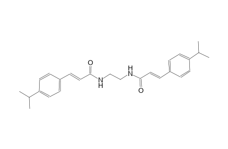 (2E)-3-(4-isopropylphenyl)-N-(2-{[(2E)-3-(4-isopropylphenyl)-2-propenoyl]amino}ethyl)-2-propenamide