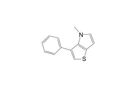 4H-Thieno[3,2-b]pyrrole, 4-methyl-3-phenyl-
