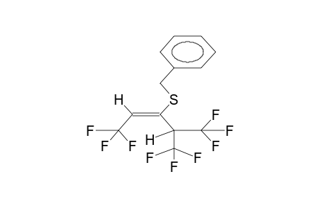 (E)-3-BENZYLTHIO-2,4-DIHYDRO-PERFLUORO-4-METHYL-2-PENTENE