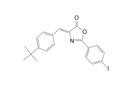 (4Z)-4-(4-tert-Butylbenzylidene)-2-(4-iodophenyl)-1,3-oxazol-5(4H)-one