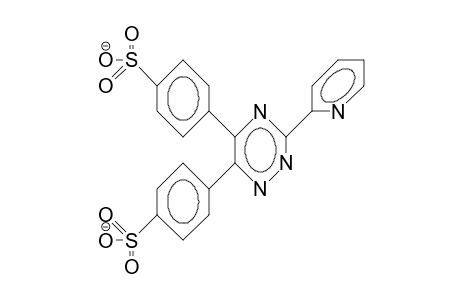 5,6-Bis(4-sulfonato-phenyl)-3-(2-pyridyl)-1,2,4-triazine