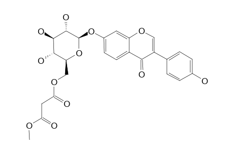 DAIDZIN-7-O-BETA-D-(6''-O-METHYLMALONYL)-GLUCOSIDE