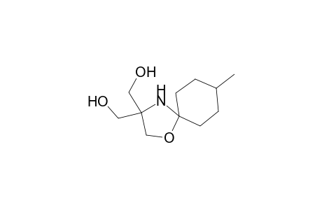 [2-(hydroxymethyl)-8-methyl-4-oxa-1-azaspiro[4.5]decan-2-yl]methanol