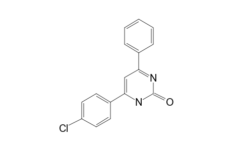 2-oxo-4-Phenyl-6-(4-chlorophenyl)-1,2-dihydropyrimidine