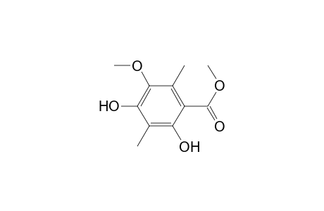 methyl 2,4-dihydroxy-5-methoxy-3,6-dimethylbenzoate