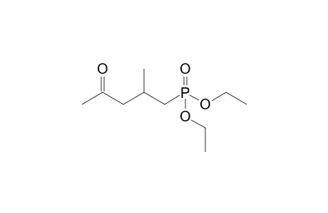 5-Diethoxyphosphoryl-4-methyl-2-pentanone
