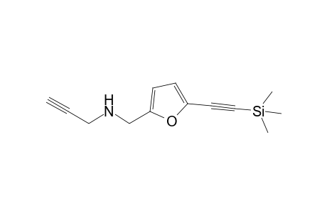 Prop-2-ynyl(5-trimethylsilylethynylfuran-2-ylmethyl)amine