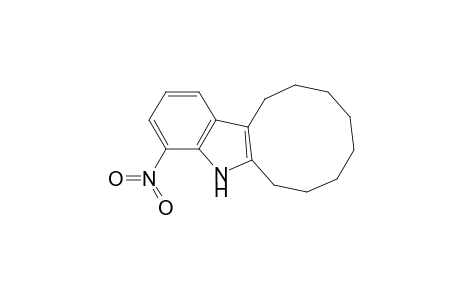 5H-Cyclodec[b]indole, 6,7,8,9,10,11,12,13-octahydro-4-nitro-