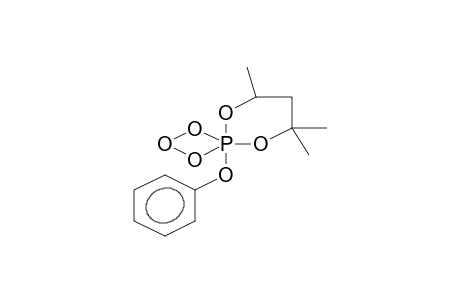 4,4,6-TRIMETHYL-2-PHENOXY-1,3,2-DIOXAPHOSPHORINANE-2-OZONIDE