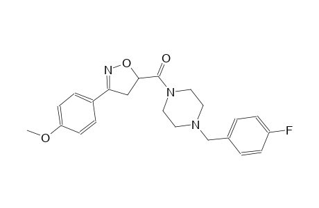 piperazine, 1-[[4,5-dihydro-3-(4-methoxyphenyl)-5-isoxazolyl]carbonyl]-4-[(4-fluorophenyl)methyl]-
