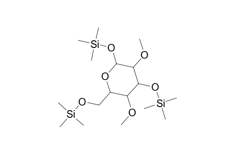 Galactopyranose, 2,4-di-O-methyl-1,3,6-tris-O-(trimethylsilyl)-