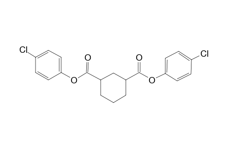Bis(4-chlorophenyl) 1,3-cyclohexanedicarboxylate