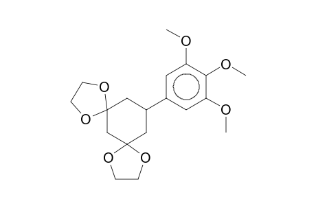 13-(3,4,5-Trimethoxyphenyl)-1,4,8,11-tetraoxadispiro[4.1.4.3]tetradecane