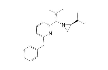 2-Benzyl-6-[(1S)-1-[(2S)-2-isopropylaziridin-1-yl]-2-methyl-propyl]pyridine