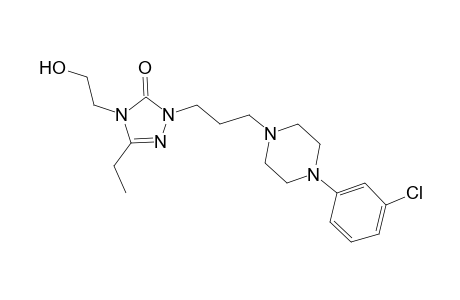 Nefazodone-M (O-debenzyl-) MS2