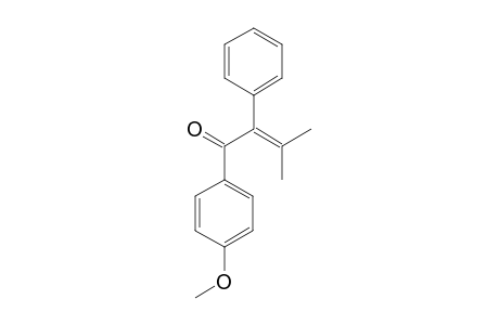 1-(4-Methoxyphenyl)-3-methyl-2-phenylbut-2-en-1-one