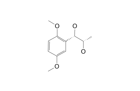 REL-(1S,2R)-1-(2',5'-DIMETHOXYPHENYL)-PROPANE-1,2-DIOL