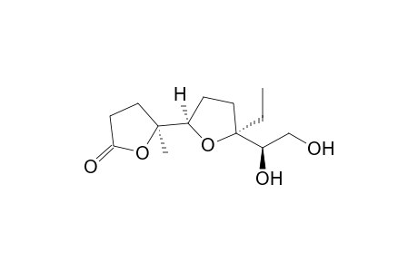 (S)-5-{(2R,5S)-5-Ethyl-5-[(R)-1,2-dihydroxyethyl]-5-methyloxolan-2-yl}oxolan-2-one