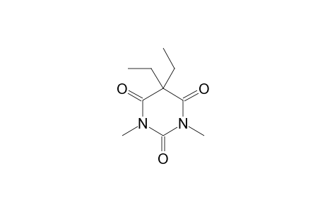 2,4,6(1H,3H,5H)-Pyrimidinetrione, 5,5-diethyl-1,3-dimethyl-