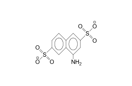 4-Amino-2,6-naphthalenedisulfonic acid, dianion