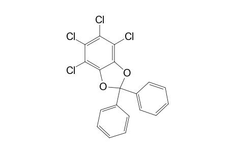 4,5,6,7-tetrachloro-2,2-diphenyl-1,3-benzodioxole