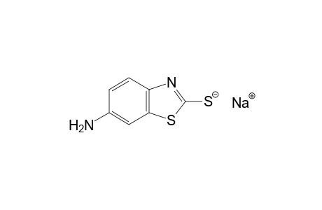 6-amino-2-benzothiazolethiol, sodium derivative