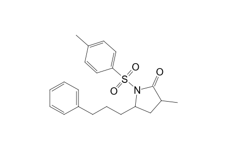 3-Methyl-5-(3-phenylpropyl)-1-tosyl-2-pyrrolidone