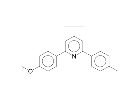 4-t-Butyl-2-(4-methoxy-phenyl)-6-p-tolyl-pyridine