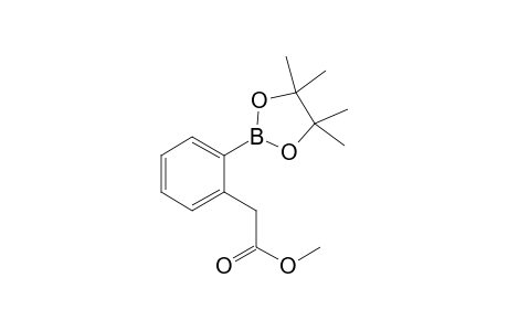 Methyl [2-(4,4,5,5-tetramethyl-1,3,2-dioxaborolan-2-yl)phenyl]acetate