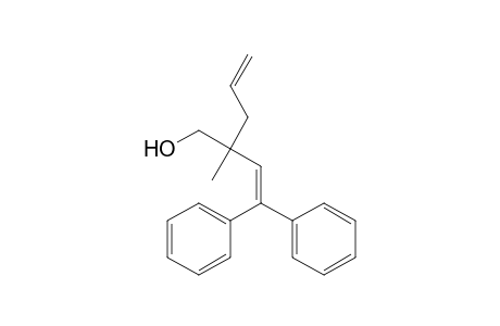 2-(2,2-Diphenylvinyl)-2-methyl-4-penten-1-ol
