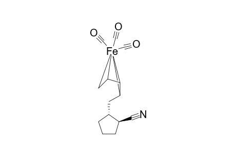2-Cyano-1-(elta.-pentadienyl)cyclopentane Tricarbonyl Iron Complex