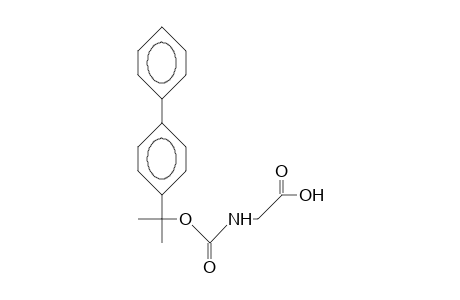 N-[1-(4-Biphenylyl)-1-methyl-ethoxycarbonyl]-glycine